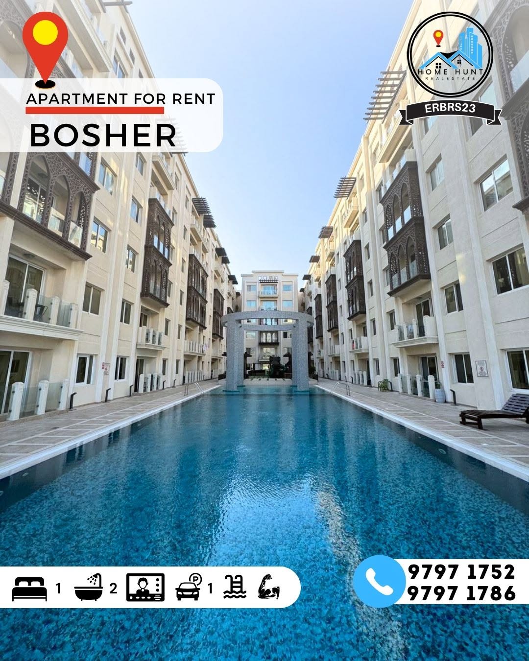 apartment in Bausher - 1