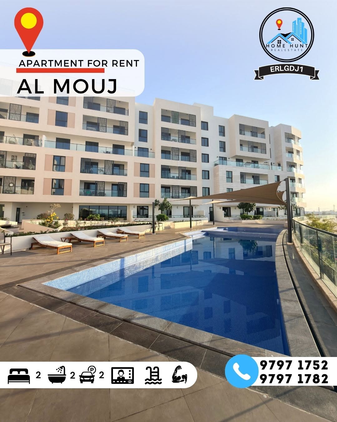 apartment in Al Mouj - 1