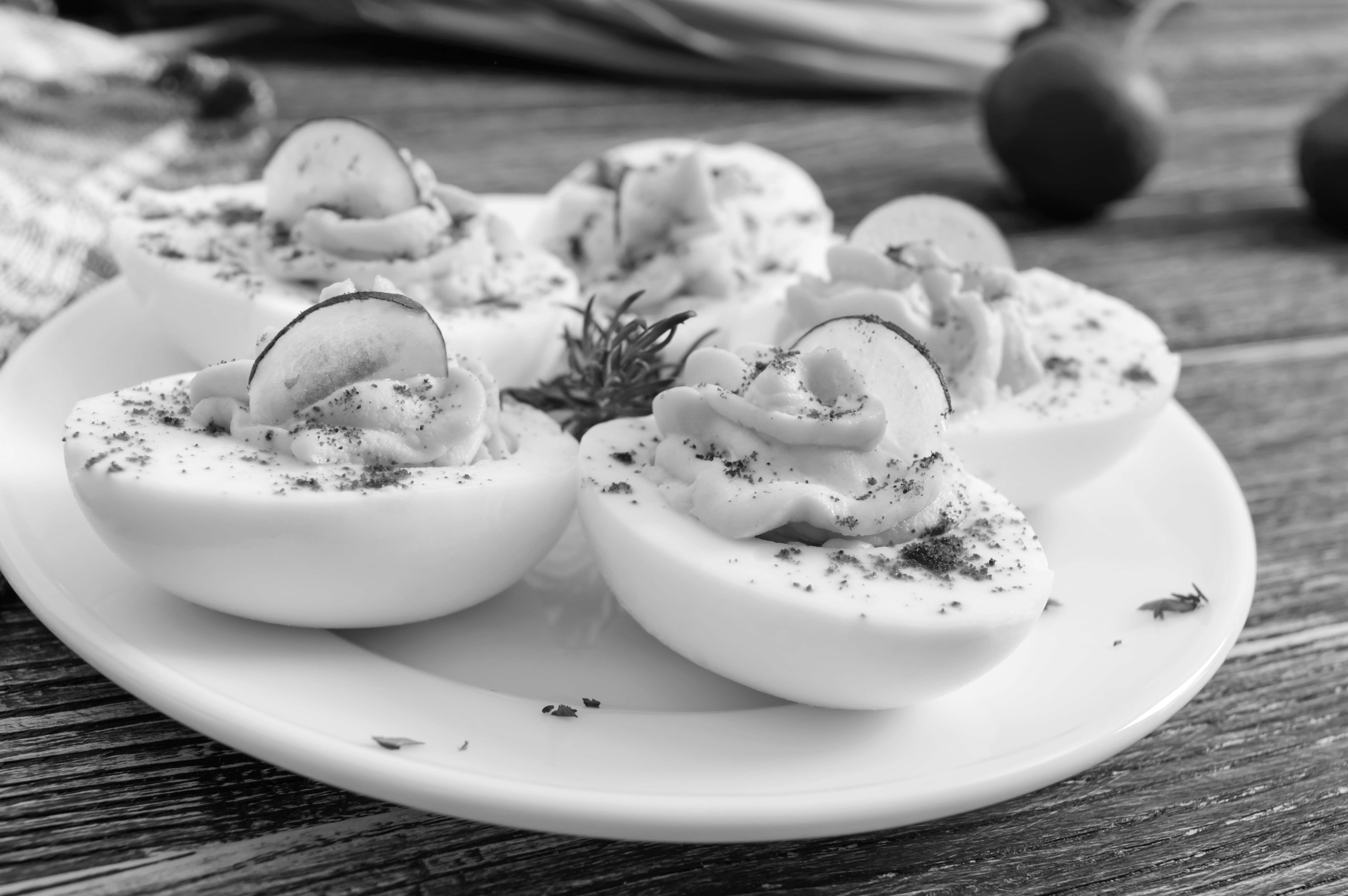Smoked-jang egg, small plate