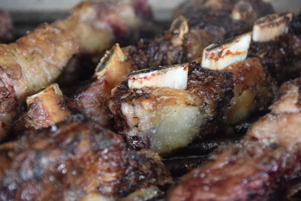 Plated royal galbi short ribs