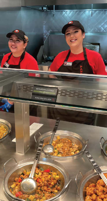 Panda Express team members