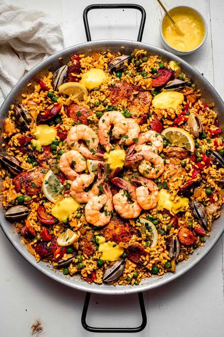 Seafood Paella for 3