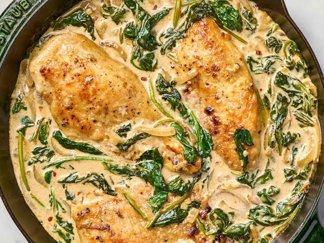 Creamy Spinach Chicken