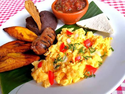 Traditional Guatemala Breakfast