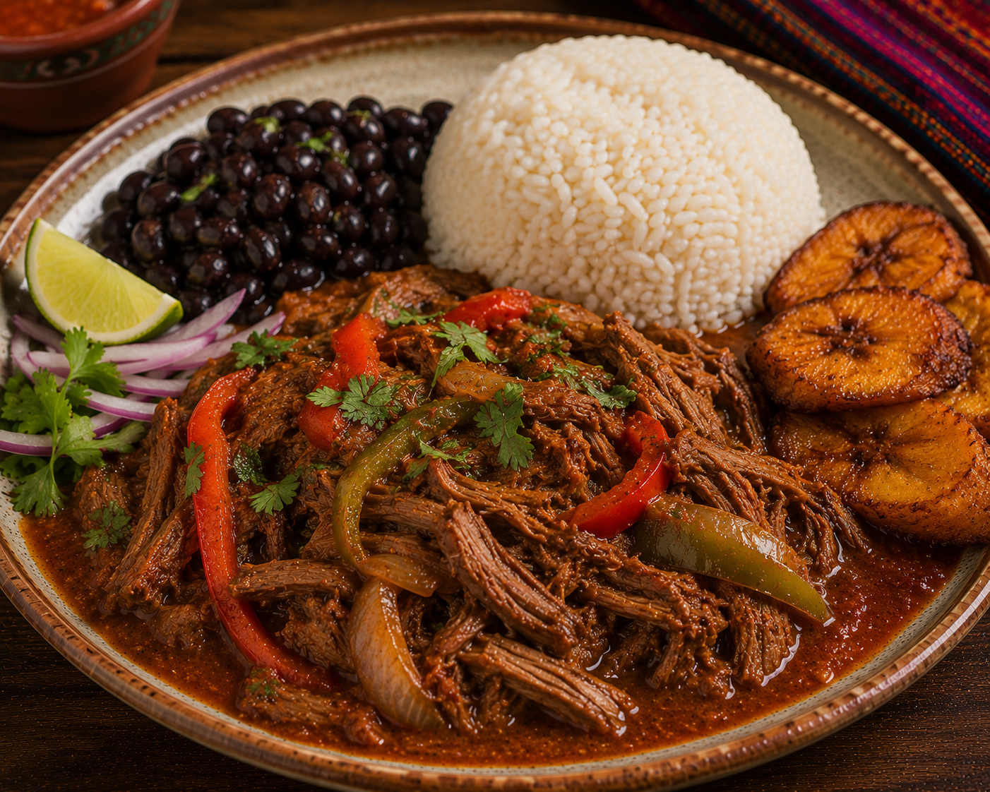 Hilacha de desayuno