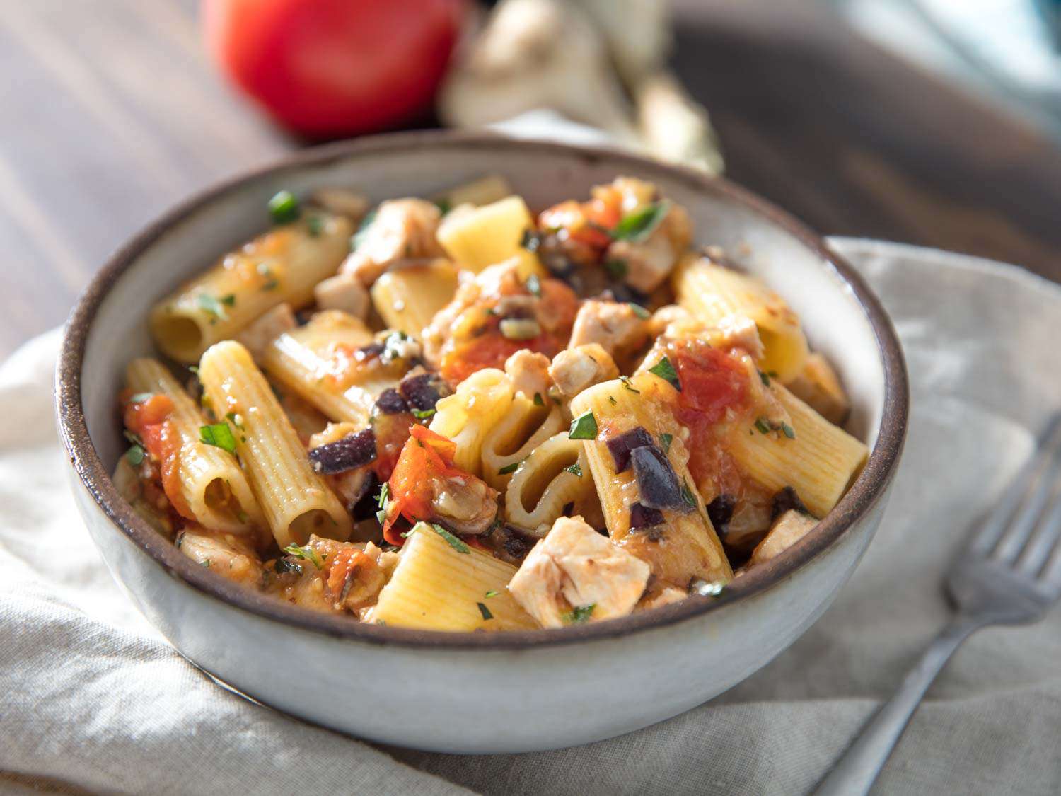 Rigatoni Con Pesce Spada