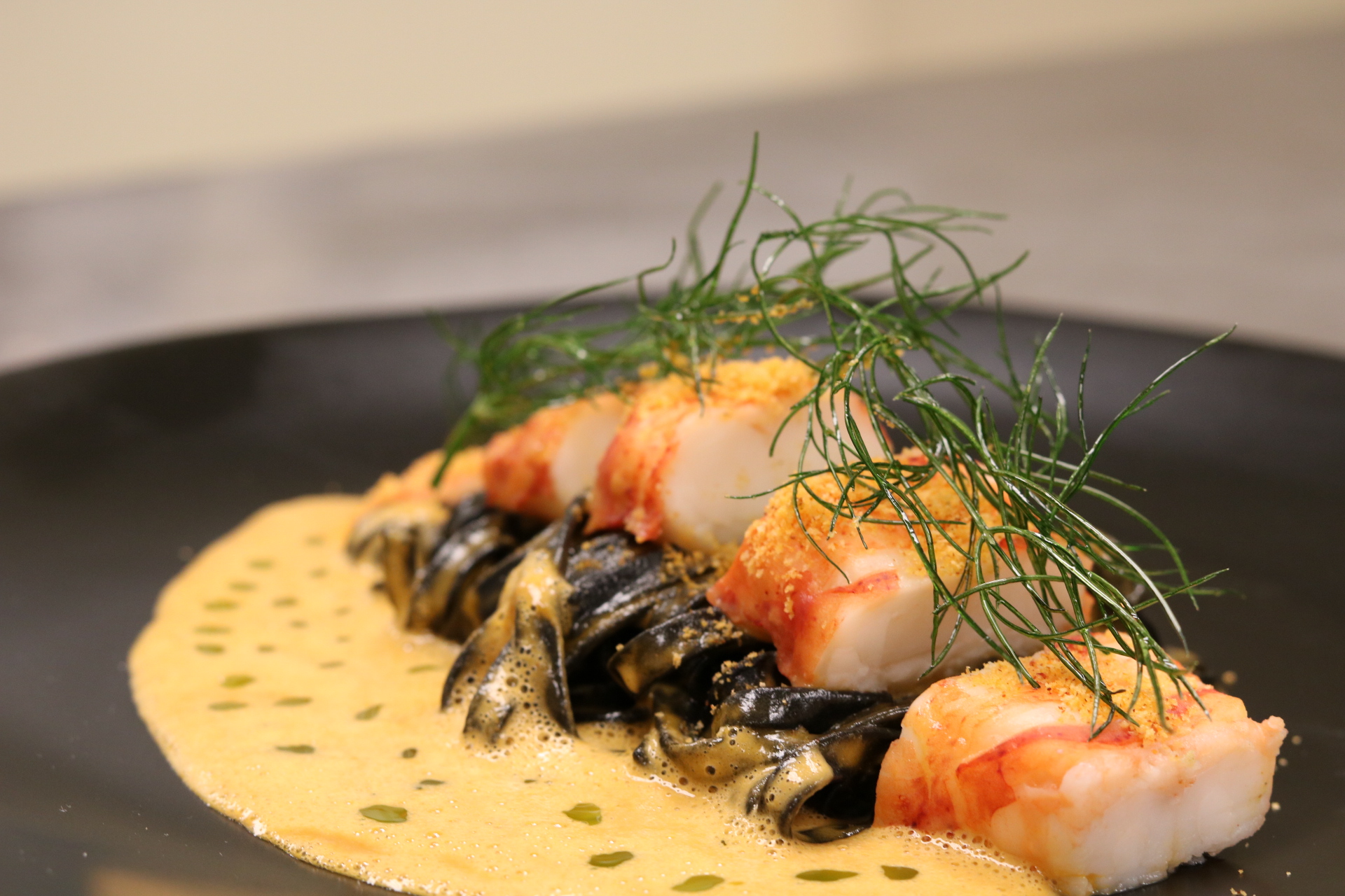 Pasta al Nero Di Seppia