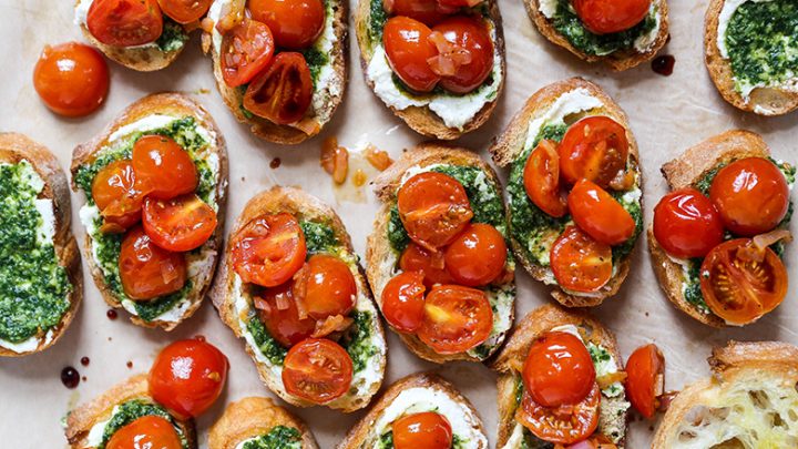 Bruschettas al Pesto