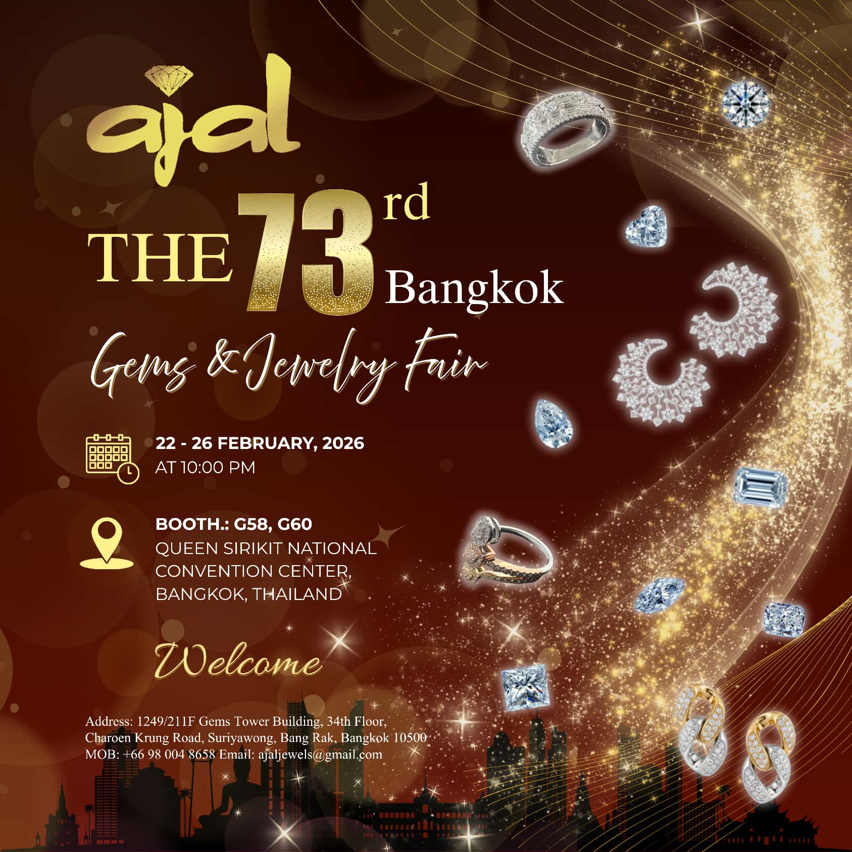 The 73rd Bangkok Gems & Jewelry fair