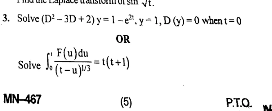 Diagram for Question