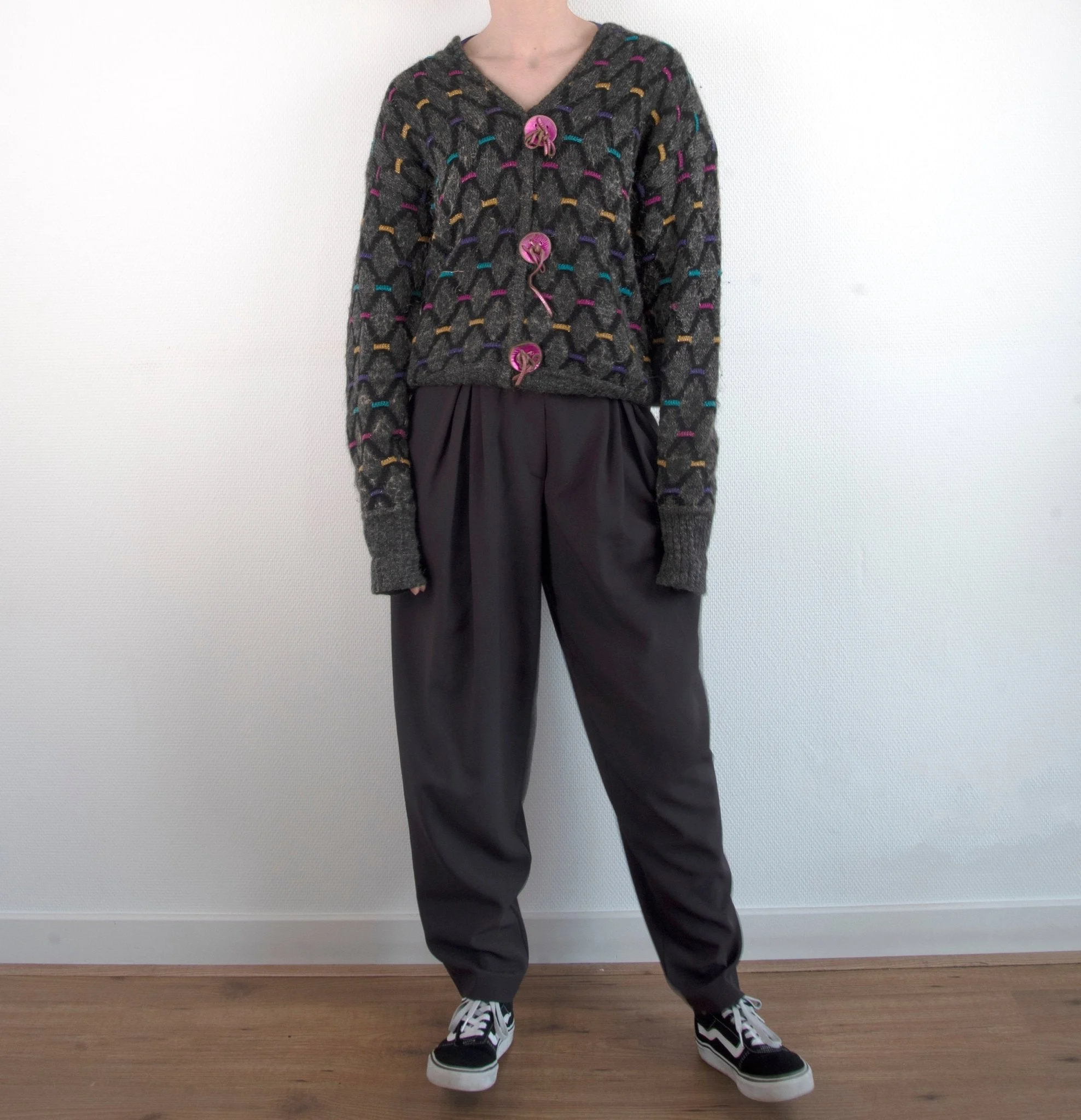 vintage-wool-grey-cardigan-1980s-metallic-buttons-made-in-italy-knitwear-size-10-161088