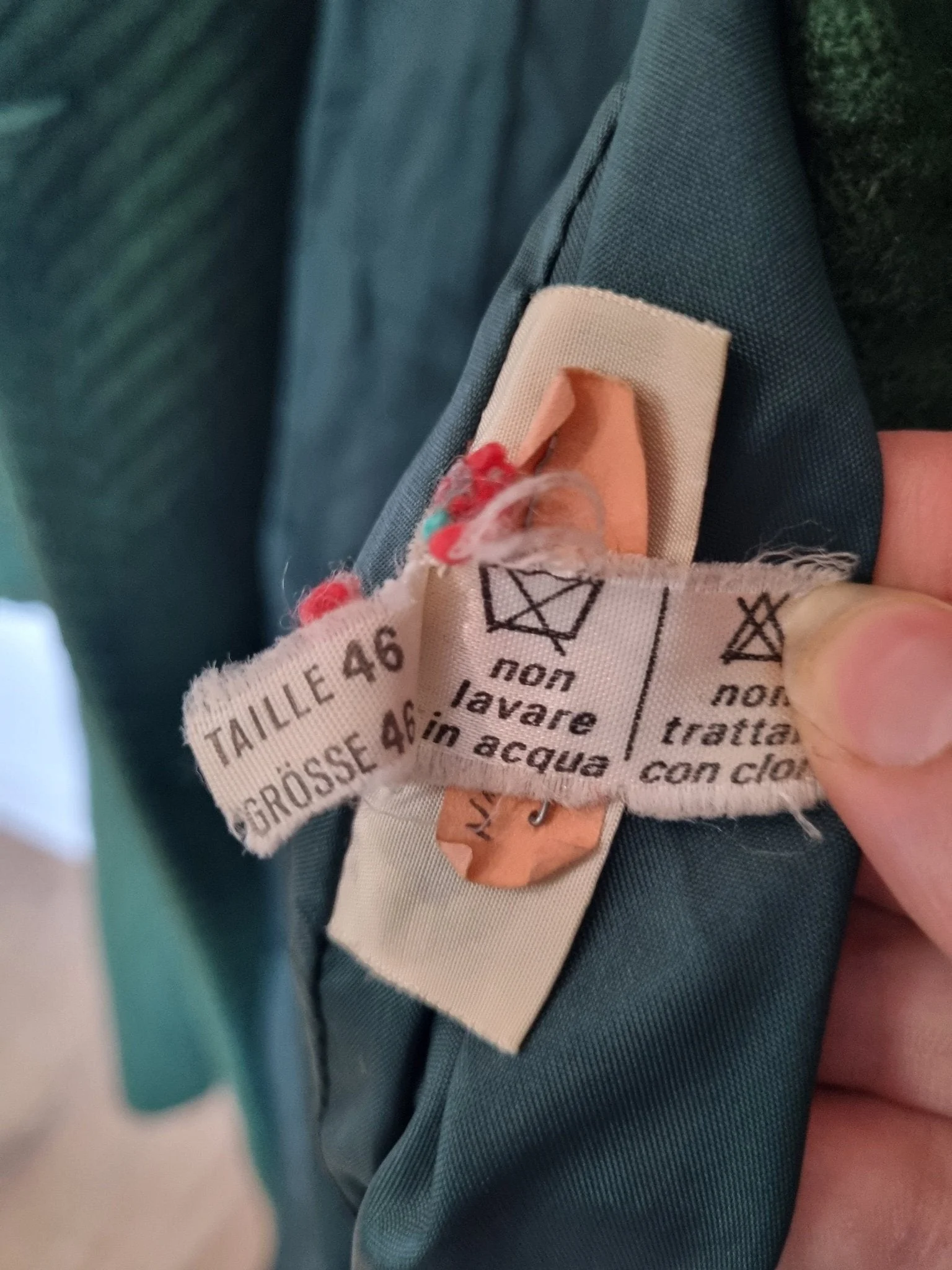 unique-1970s-moss-green-a-line-wool-coat-with-pockets-made-in-italy-essential-fall-winter-vintage-fashion-926458