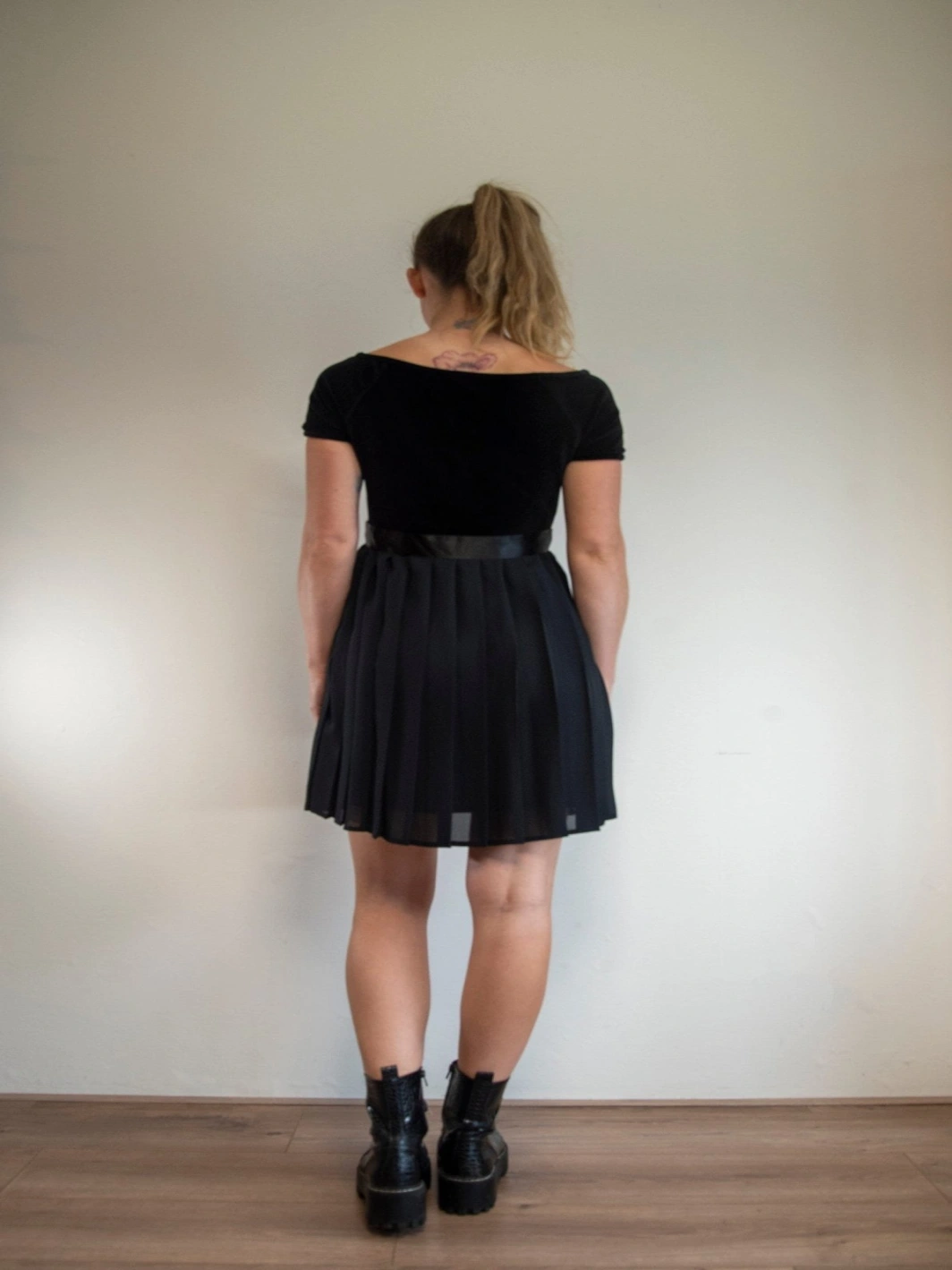 Vintage Velvet Dress | 1980s | Regina Schrecker | Size 6