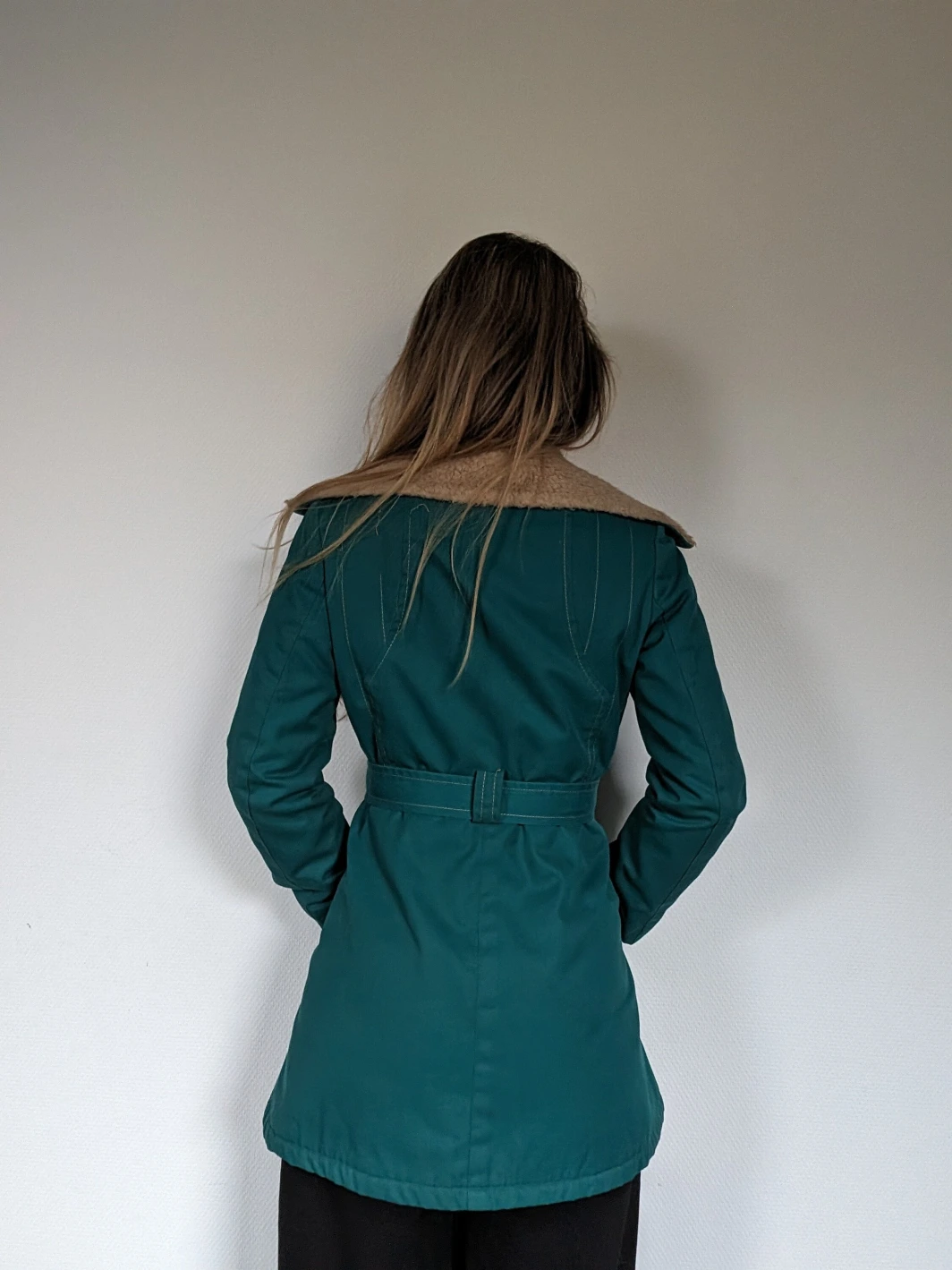 Vintage 1970s Warm Trench Coat | Fall Winter Wardrobe | Statement Piece | Pret-a-Porter | Size 6