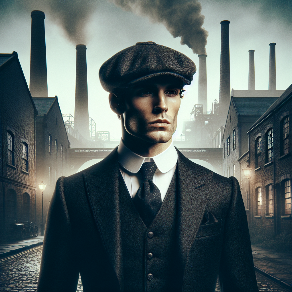 Ambiance Peaky Blinders 1920 avec costume Thomas Shelby