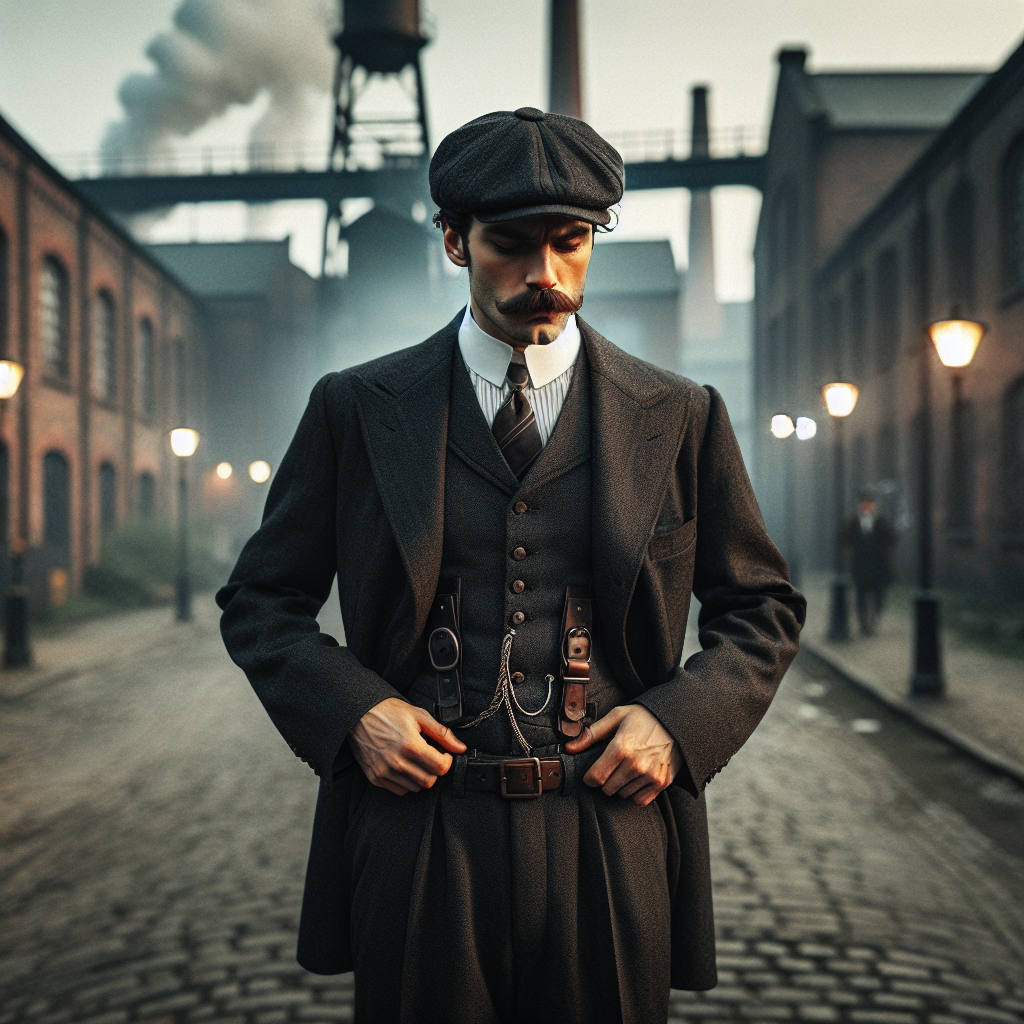 Ambiance Peaky Blinders 1920, Bretelles ou ceinture, choix de style