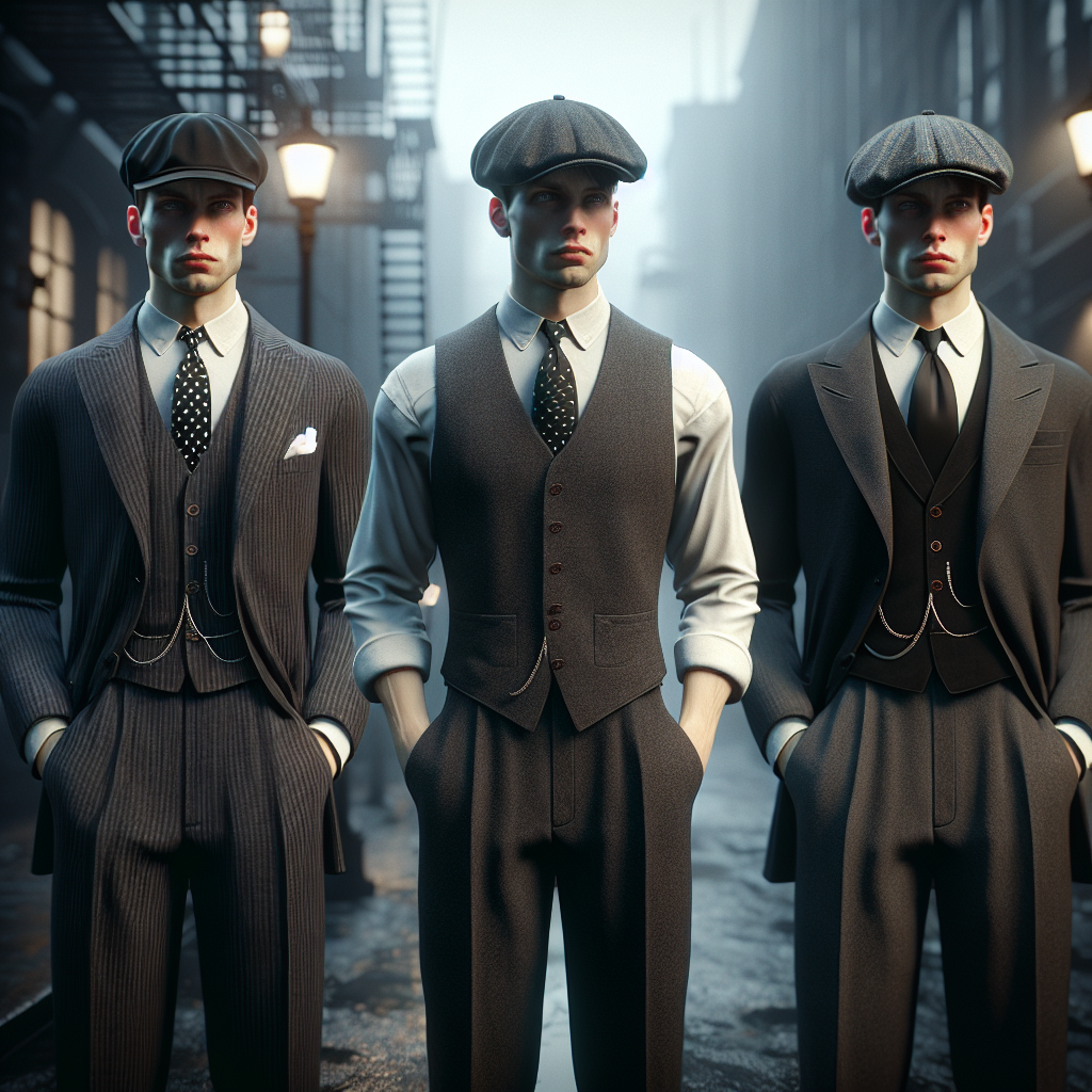 Style vestimentaire de Thomas Shelby, rue Birmingham années 1920