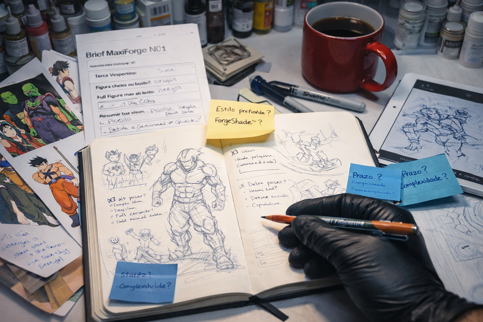 Enquadramento inicial MaxiForge