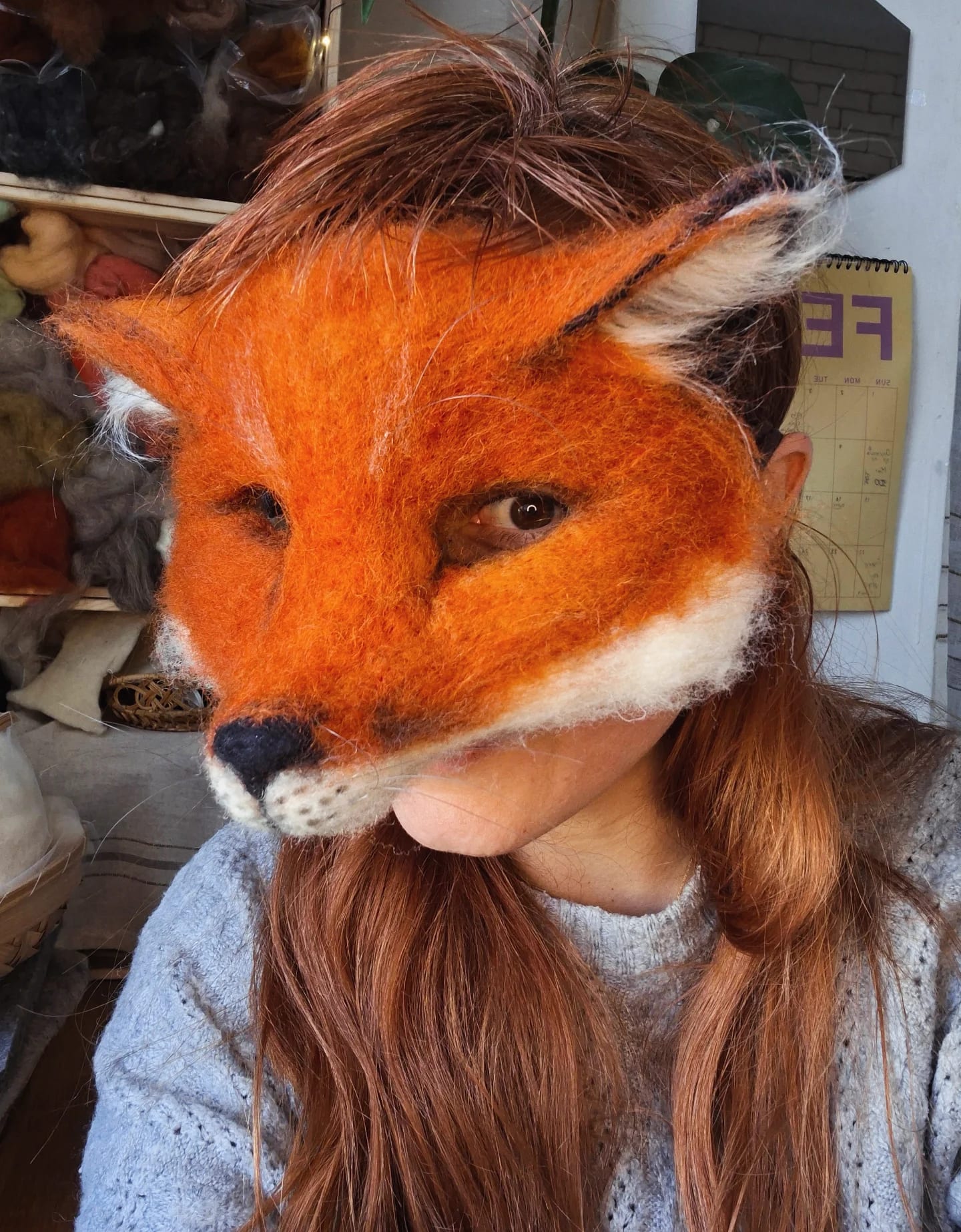 Fox face mask