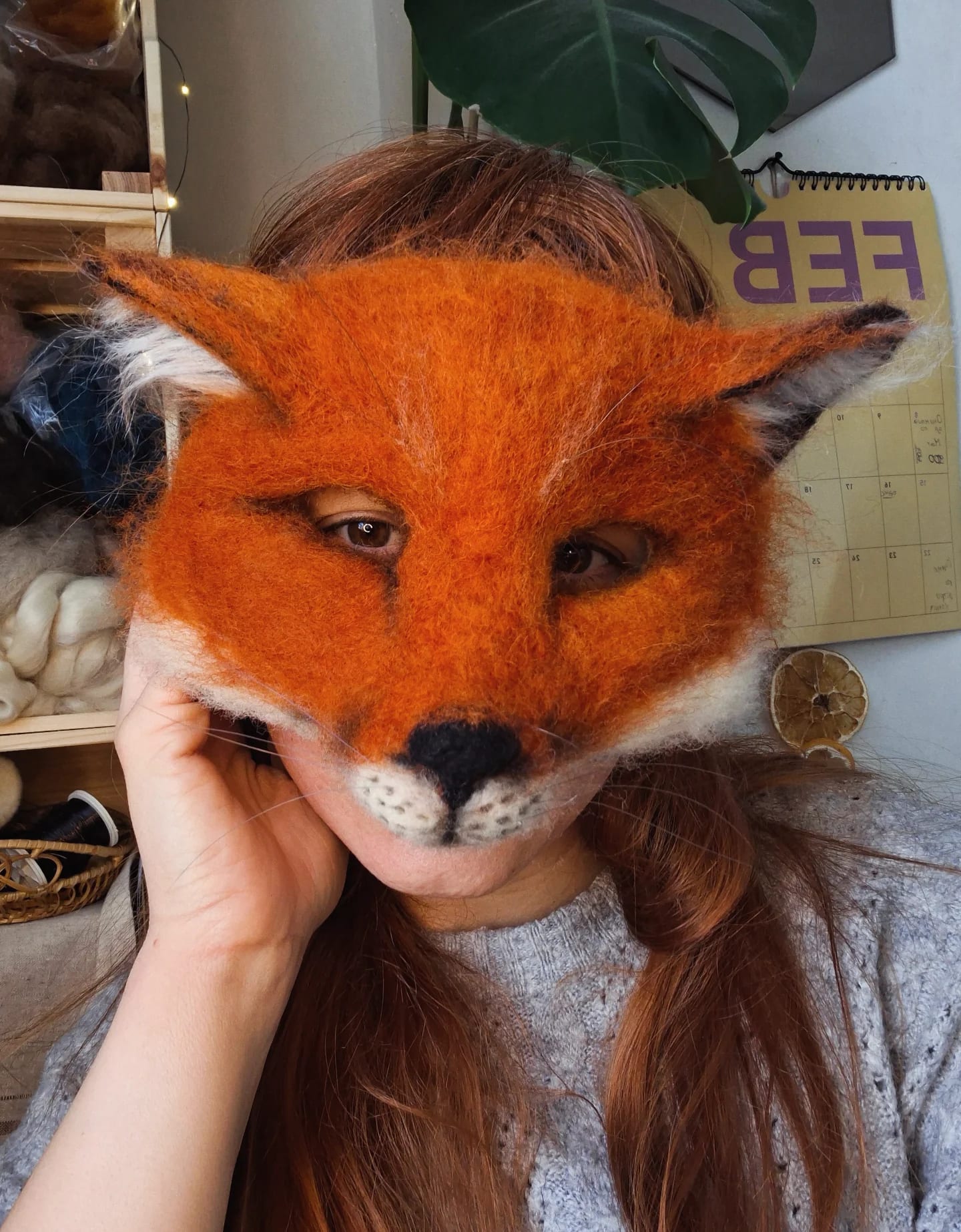 Fox face mask