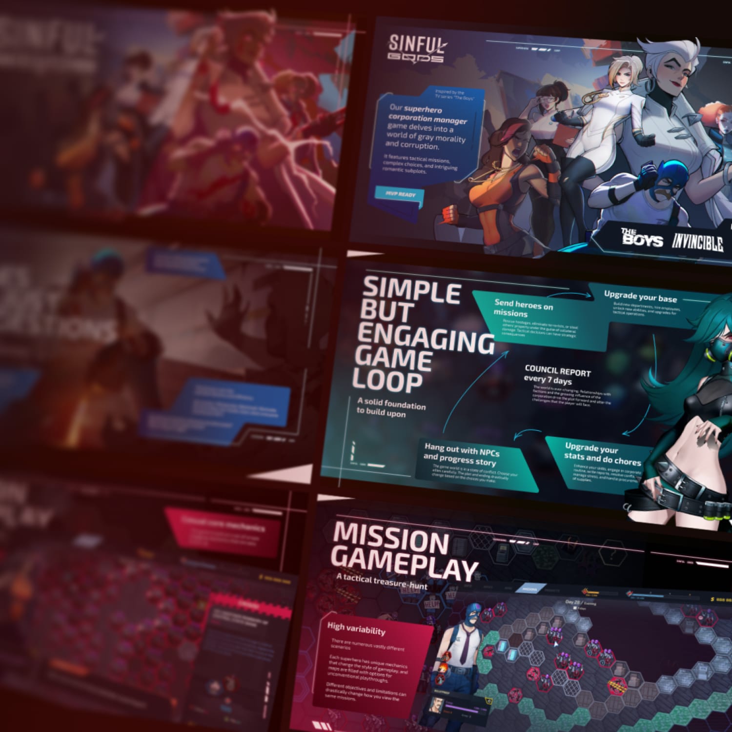 Sinful Gods Presentation