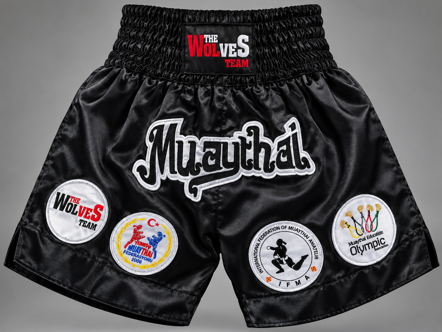 Siyah Kickbox Şort
