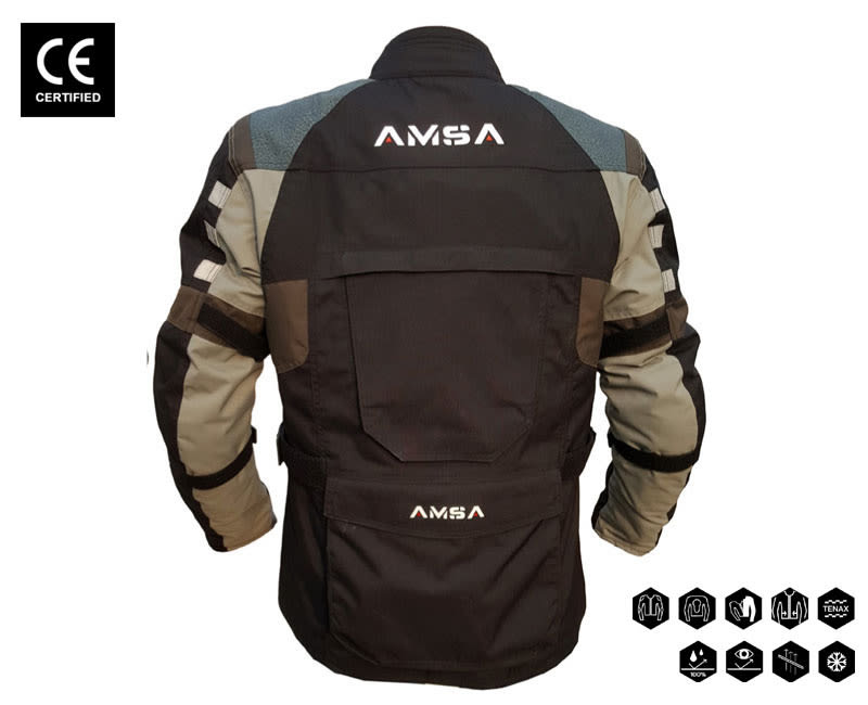 Textile Jacket view