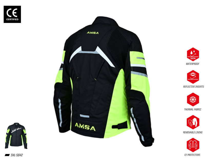Textile Jacket view