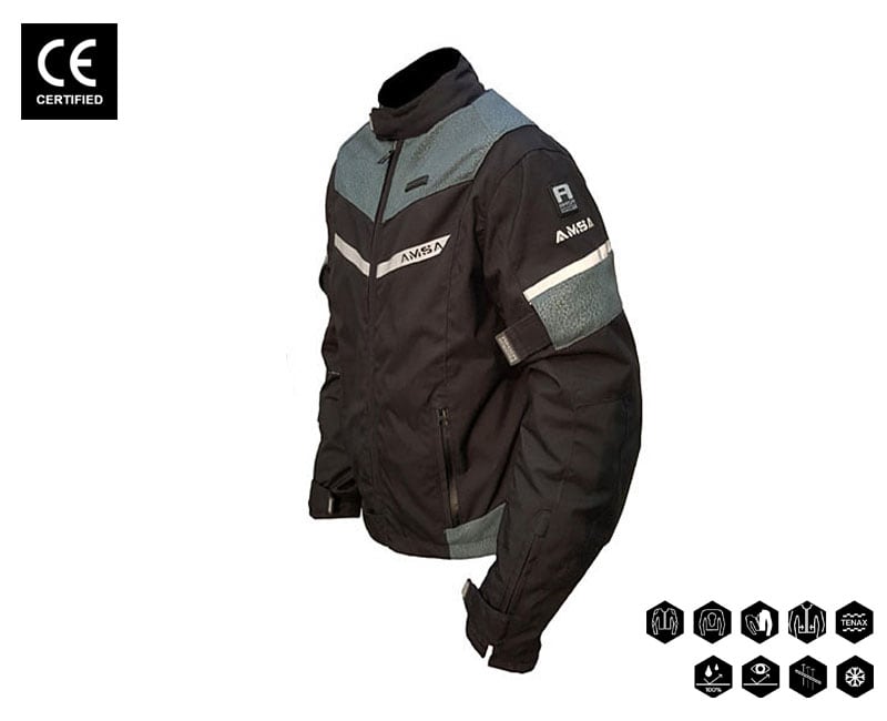 Textile Jacket view