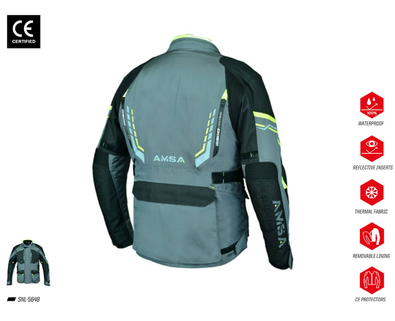 Textile Jacket view