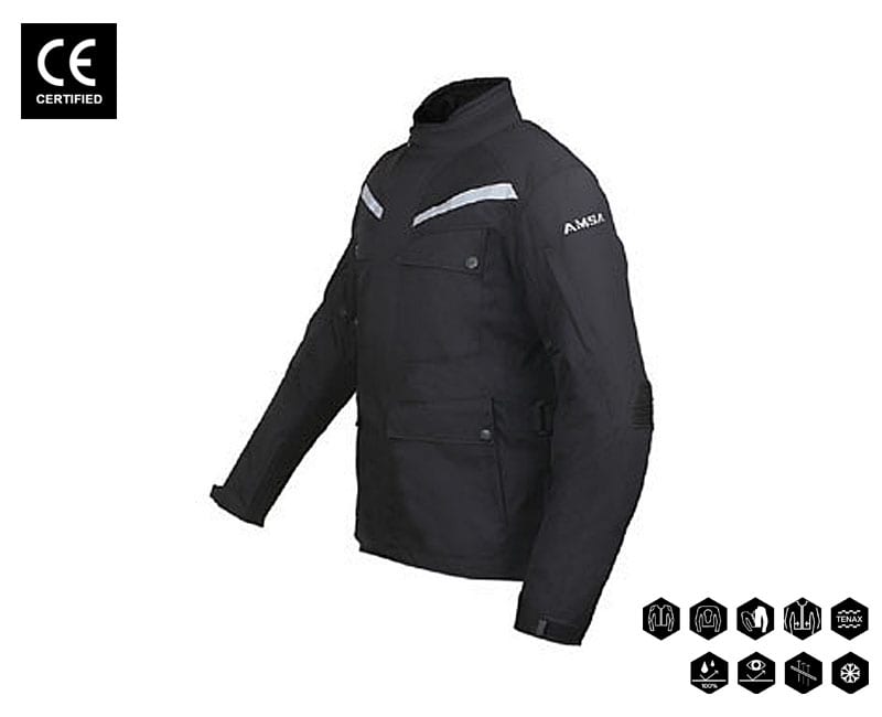 Textile Jacket view