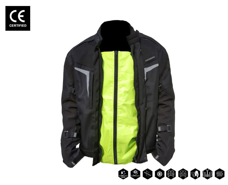 Textile Jacket view
