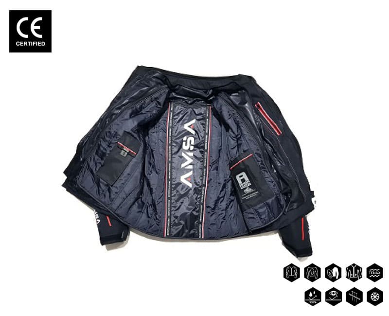 Textile Jacket view