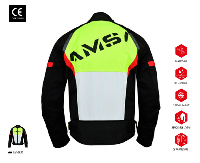 Textile Jacket view