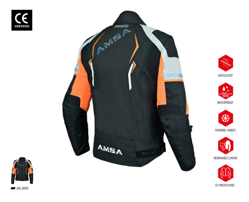 Textile Jacket view