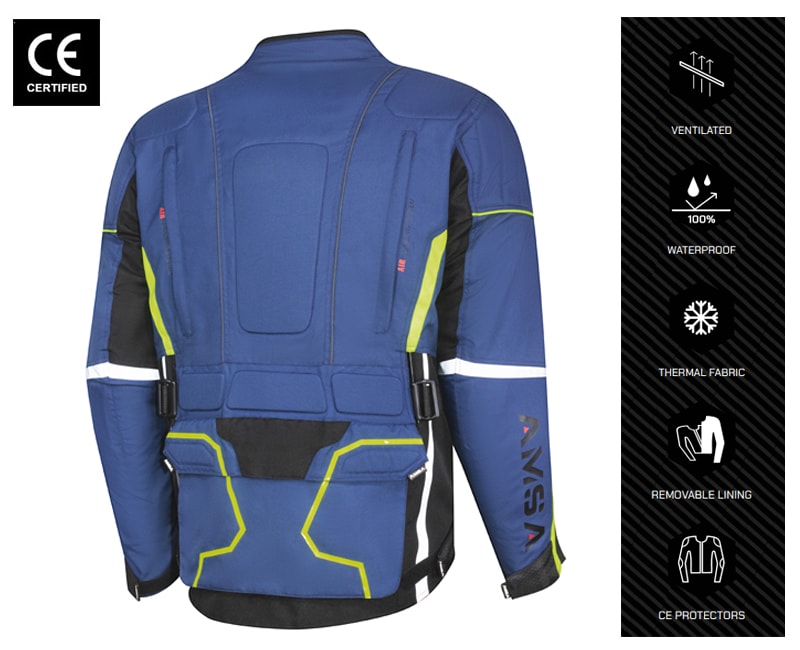 Textile Jacket view