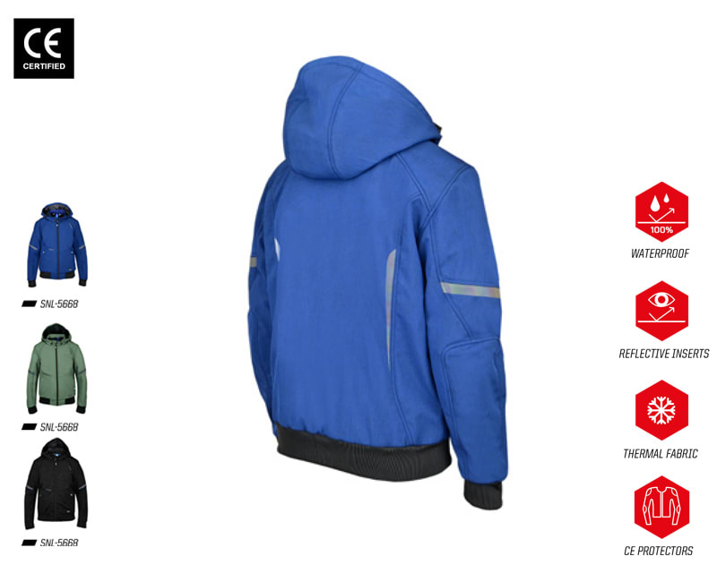 Textile Jacket view
