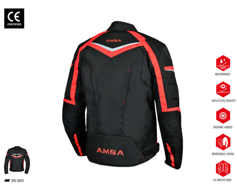 Textile Jacket view
