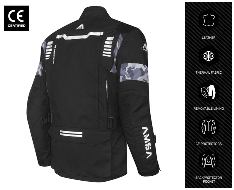 Textile Jacket view
