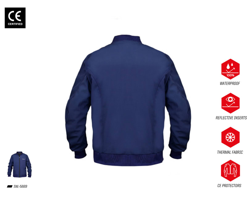 Textile Jacket view