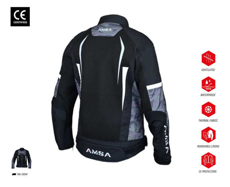 Textile Jacket view