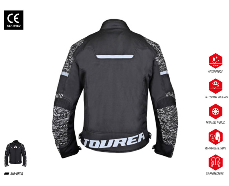 Textile Jacket view