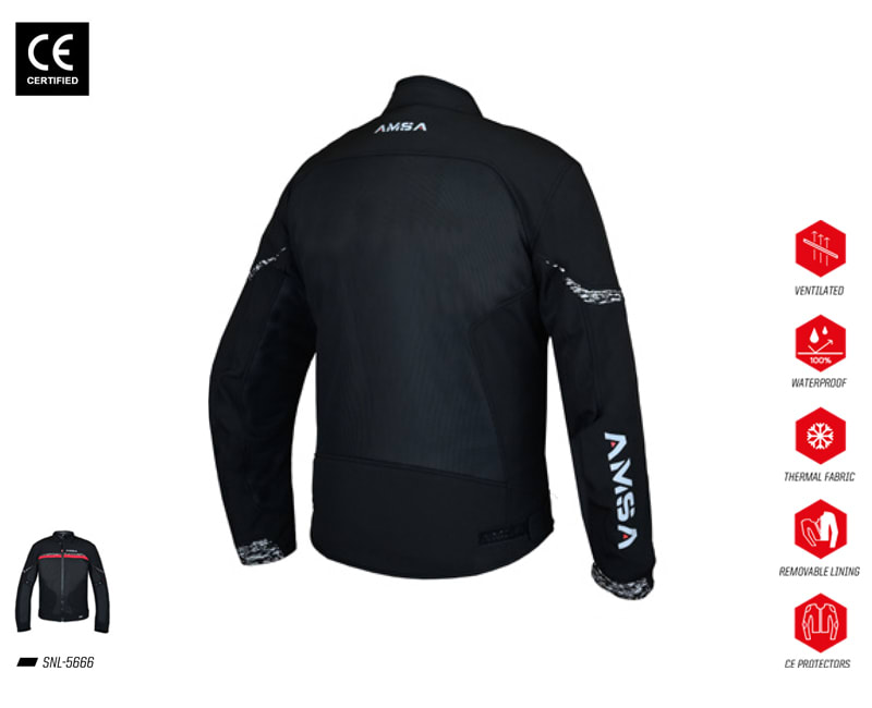 Textile Jacket view