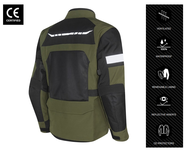 Textile Jacket view