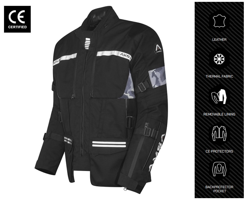 Textile Jacket view