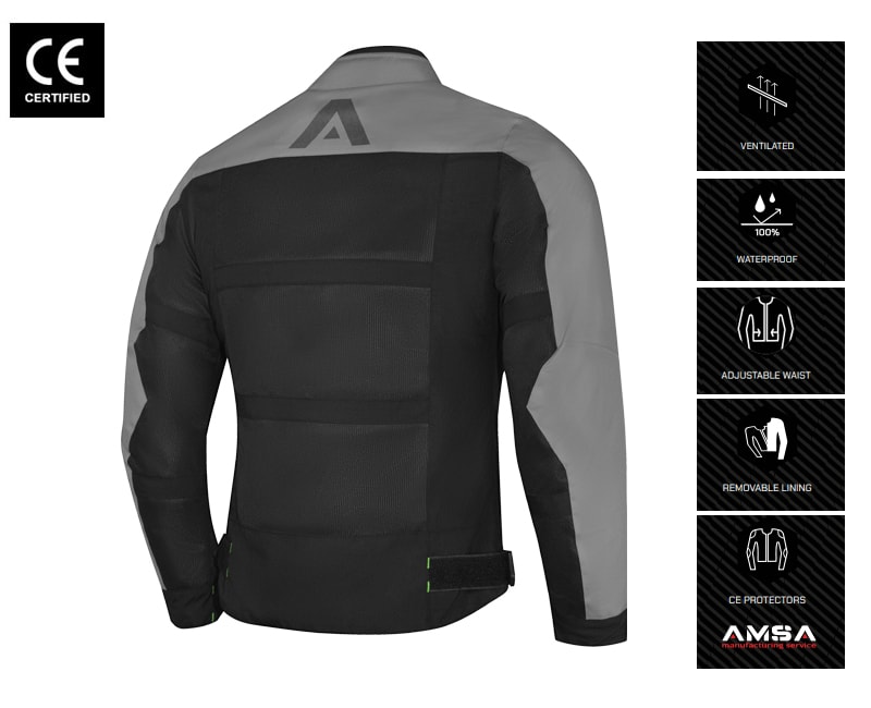 Textile Jacket view