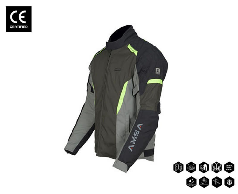 Textile Jacket view