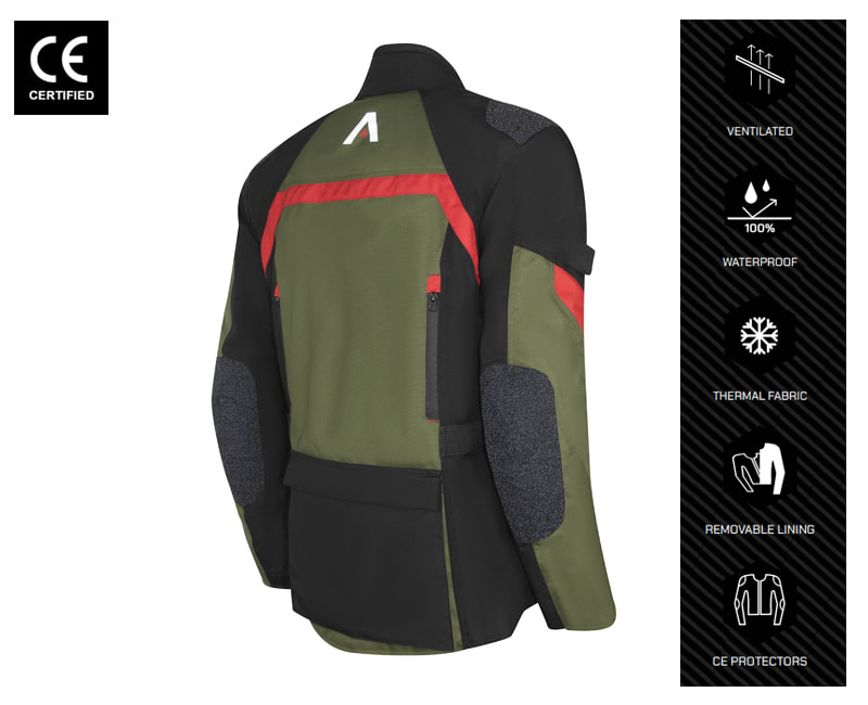 Textile Jacket view