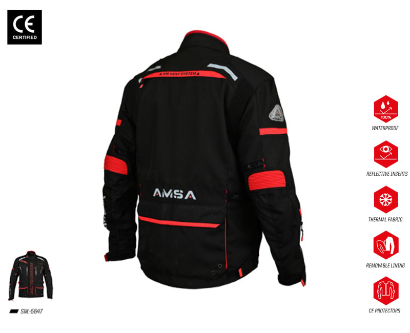 Textile Jacket view
