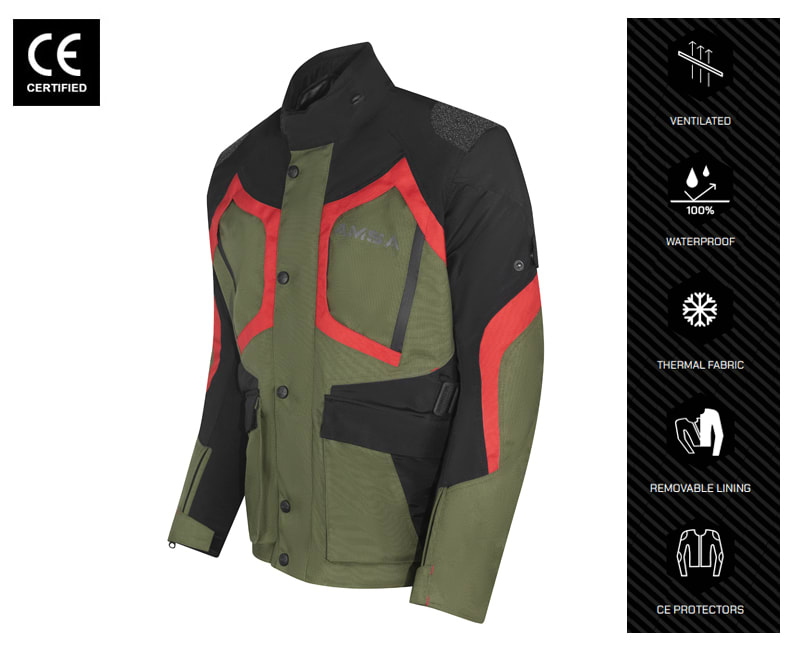 Textile Jacket view
